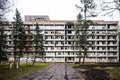 Abandoned multi-storey house, Baldone, Latvia