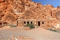 Abandoned Nevada Desert CCC Cabines Royalty Free Stock Photo