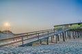 Abandoned North Carolina Fishing Pier Outerbanks OBX Cape Hatter