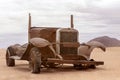 Abandoned, old car from Solitaire, Namibia, Africa Royalty Free Stock Photo