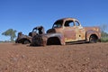 Abandoned old cars in the Northern Territory outback Australia