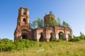 Abandoned old church of the Icon of the Mother of God of Kazan