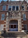 Abandoned Old Coleman High School in Coleman, Texas