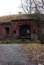 Abandoned old German building Royalty Free Stock Photo