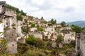 Abandoned old Greek village Kayakoy, Fethiye, Turkey Royalty Free Stock Photo