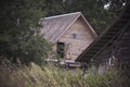 Abandoned old home residence in a village