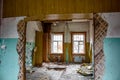 Abandoned old house inside