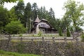 An abandoned house on the outskirts of Sinaia city Royalty Free Stock Photo