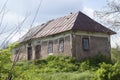 Abandoned old house in village Royalty Free Stock Photo