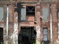 Abandoned Old Industrial Building Royalty Free Stock Photo