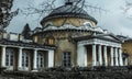 An abandoned old manor house.