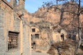 Abandoned old mountain village buildings,Shanxi, China