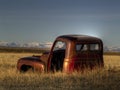 An Abandoned Old Pickup Royalty Free Stock Photo