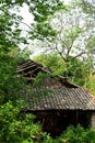 Abandoned old pottery kiln