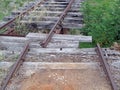 Abandoned Old Railway Tracks