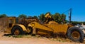 Abandoned old rusty broken car Royalty Free Stock Photo