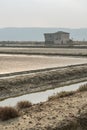 Abandoned old salt pan house at Secovlje Saltpans