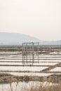 Abandoned old Secovlje Saltpans Natural Park