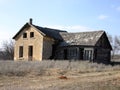 Abandoned Old Stone Farm House Royalty Free Stock Photo