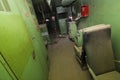 Abandoned Old Train Interior