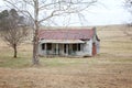 Abandoned old wooden house