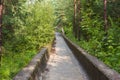 Abandoned Olympic Bobsleigh / Bobsled and Luge Track, built for the Sarajevo Olympic Winter Games in 1984.