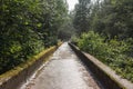 Abandoned Olympic Bobsleigh / Bobsled and Luge Track, built for the Sarajevo Olympic Winter Games in 1984.