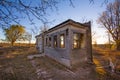 An Abandoned Outbuilding on an old Farmstead Royalty Free Stock Photo