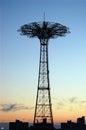 Abandoned Parachute Jump Ride, Coney Island Royalty Free Stock Photo