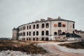 Abandoned Patarei prison near Baltic sea In Tallinn, Estonia. MÃÂ¤lestusmÃÂ¤rk deporteeritutele