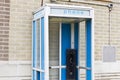 Abandoned Phone Booth I Royalty Free Stock Photo