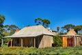 Abandoned pioneer cottage in the outback of South Australia