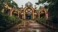 Abandoned Jungle Temple: A Freakshow Of Foampunk Nostalgia