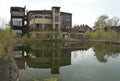 Abandoned plant building