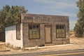 Abandoned Post Office Royalty Free Stock Photo