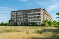 Abandoned prefab building in Stendal Royalty Free Stock Photo