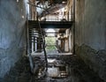 Abandoned prison