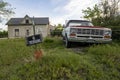 Abandoned Property, Old House, Truck