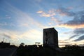 Abandoned Puebla, Mexico Building at Sunrise Royalty Free Stock Photo