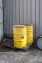 Abandoned radioactive waste