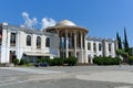 Abandoned railway station in New Athos, Abkhazia