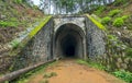Abandoned Railway Tunnel in the plateau Royalty Free Stock Photo