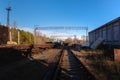 Abandoned railways leading to nowhere