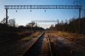 Abandoned railways leading to nowhere