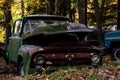 Abandoned Antique Ford Truck Vehicle - Pennsylvania Royalty Free Stock Photo