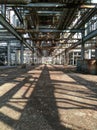 Abandoned refinery unit Royalty Free Stock Photo