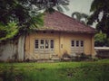 Abandoned residence. It was occupied by officials of Colomadu sugar factory during the reign of Amangkurat IV.