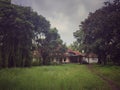 Abandoned residence. It was occupied by officials of Colomadu sugar factory during the reign of Amangkurat IV.