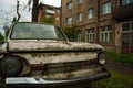 Abandoned retro car zaz