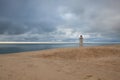 Abandoned Rubjerg Knuhe Lighthouse, Jutland, Denmark.